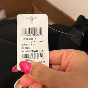 Black strapless high slit - brand new never worn maxi gown!